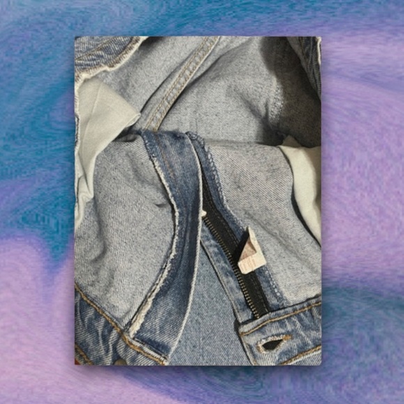 ♥︎ Levi’s RARE Vintage Orange/White Tab Jeans ♥︎ - Picture 5 of 6